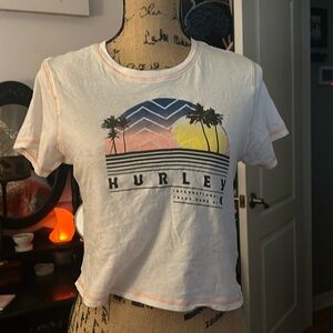 Hurley cropped T-shirt